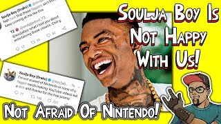 Soulja Boy Not Afraid Of Nintendo! Deletes Tweets Has Gone Crazy!