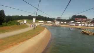 preview picture of video 'U.S. National Whitewater Center / Mega Zip'