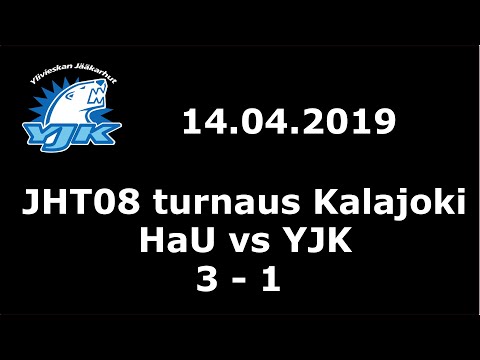 14.04.2019 (JHT08 turnaus Kalajoki) HaU - YJK (3-1)
