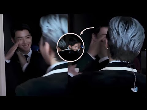 Sweet moments between G-Dragon and Cha Eunwoo backstage at APEC 2025