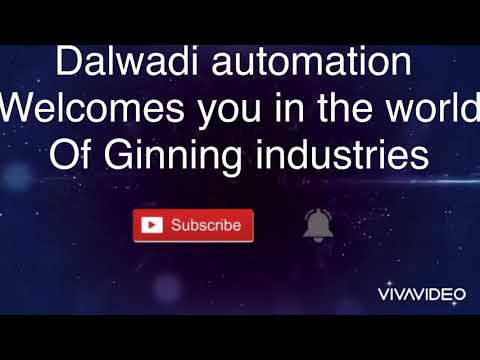 Bailing process machinery for Ginning plant