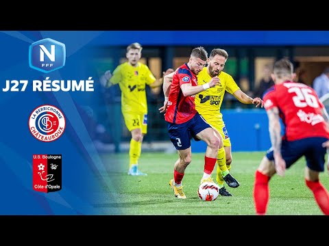 J27 LB Châteauroux- US Boulogne CO  (0- 1) le résumé | National FFF 2021-2022