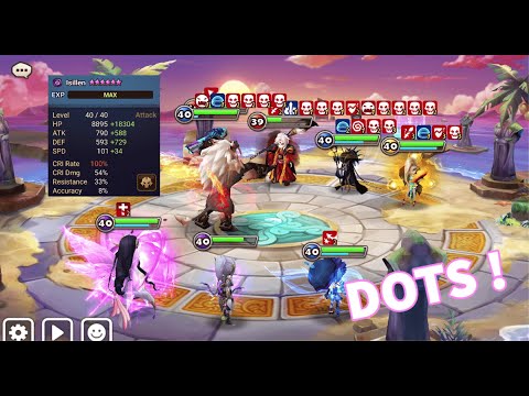 Summoners War - Isillen RTA Showcase - (One) DOT to rule them all!