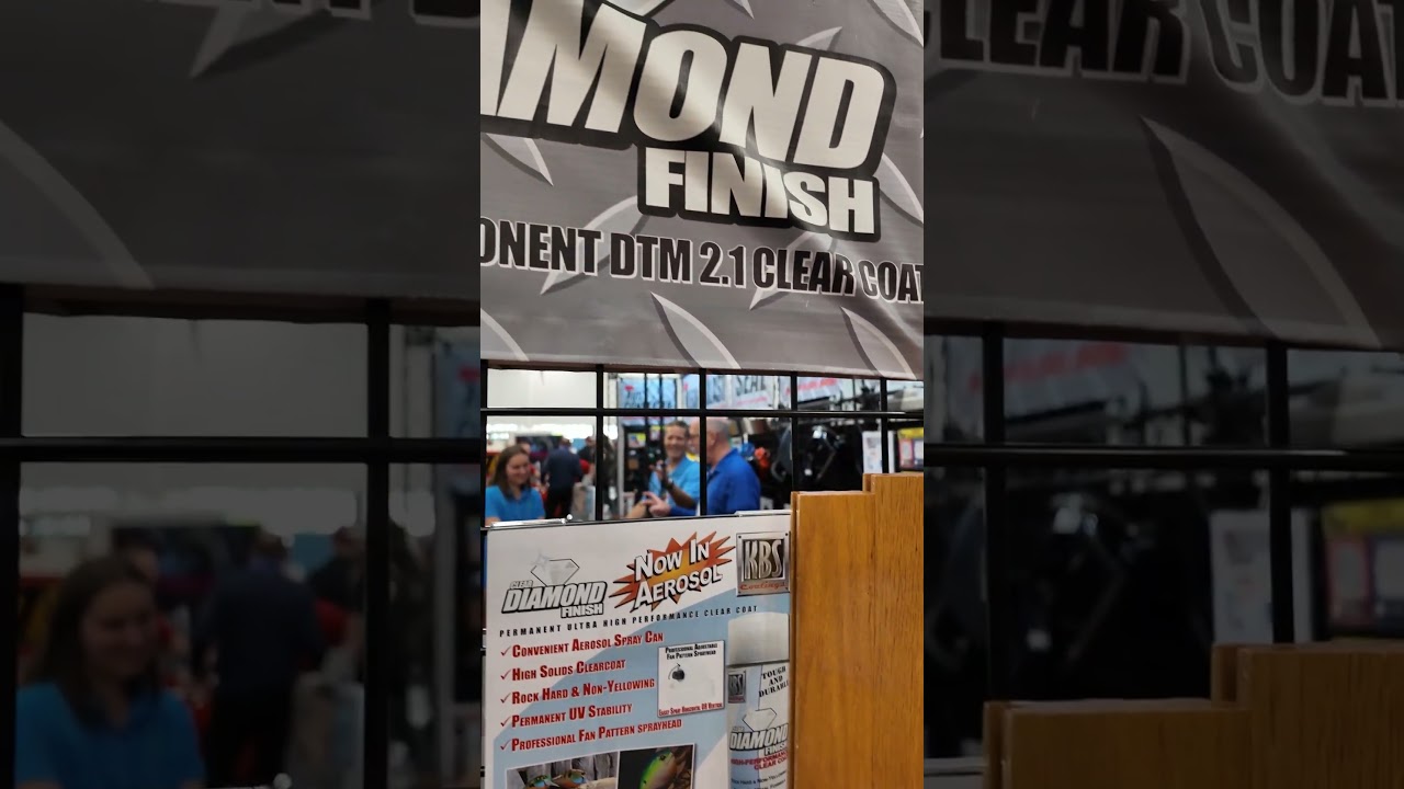 SEMA 2025: KBS DiamondFinish Clear Coat | Rock-Hard, UV-Stable, Brush/Roll/Spray Application