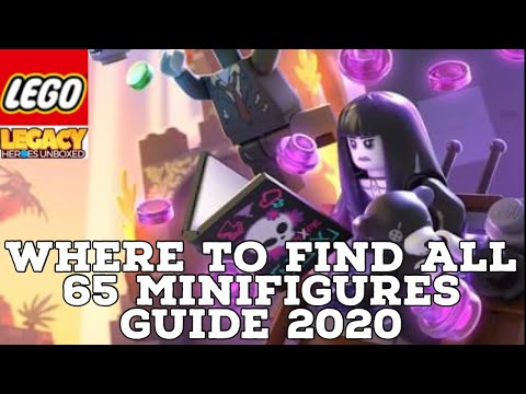 Lego Legacy Heroes Unboxed - Where to Find All 65 Minifigures Guide 2020