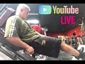 RestPause Hacksquat Set Live from Coliseum Gym SST / FST7 intensity technique mindmuscle over weight