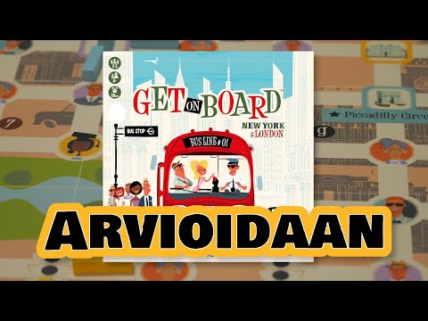 Get on Board: New York & London | Flip & Write | iello