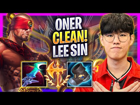 ONER IS SO CLEAN WITH LEE SIN! - T1 Oner Plays Lee Sin JUNGLE vs Vi! | Season 2025