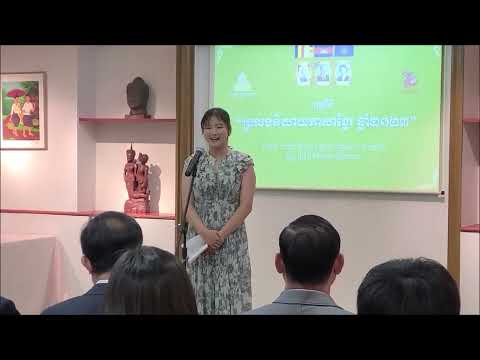 [東京外国語大学］カンボジア語スピーチコンテスト2023 優勝 神山奈々さん
