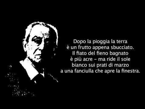 MARZO - Una poesia di GIORGIO CAPRONI musicata da Joe Natta