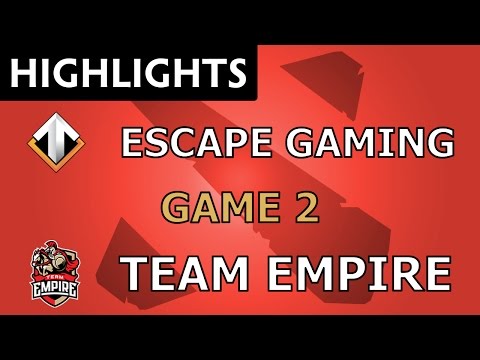 Escape Gaming vs Team Empire [Game 2] Global Grand Masters by Prodota.eu - Dota Highlights