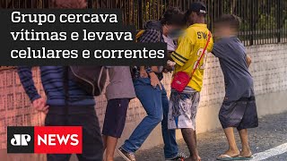 Polícia apreende crianças e adolescentes por roubos na Avenida Paulista