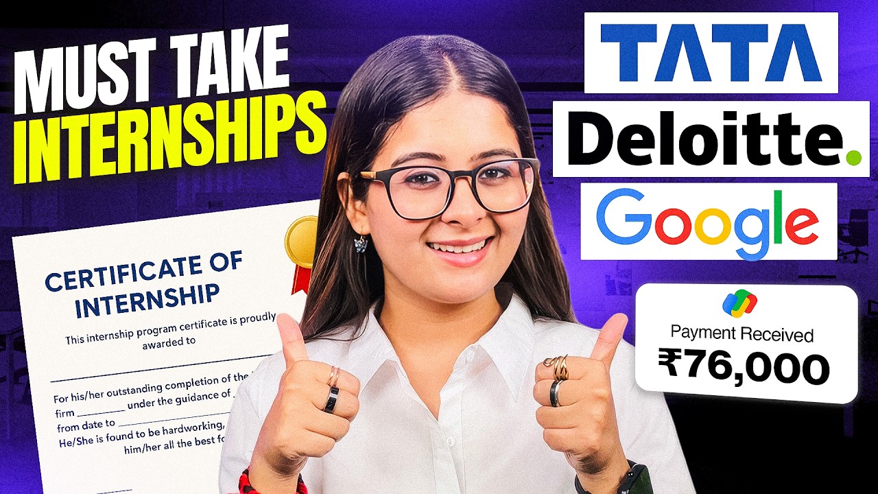 Google, Microsoft, TATA & Deloitte Offering FREE Internship 2026 | Apply Before It’s Gone