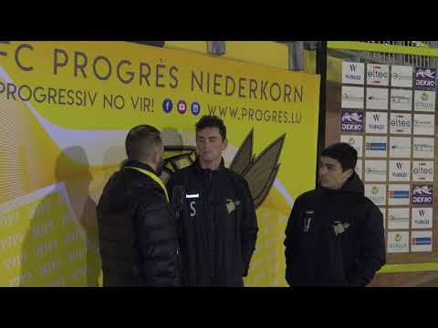 FC PN - Interview Ben & Farid 16ème finale-Coupe de Luxembourg FC PROGRES NIEDERKORN vs US Hostert