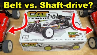 Schumacher CAT PB Belt-drive vs. Shaft-drive: Best 4wd RC race buggy?