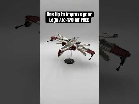 One free tip to improve the Lego Arc-170 #lego #legostarwars #starwars #clonewars #clonetrooper
