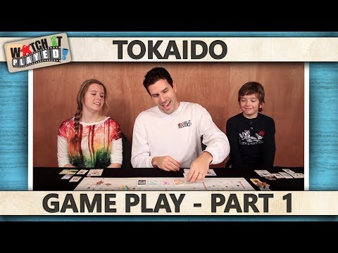 Tokaido - Game Play 1 - YouTube