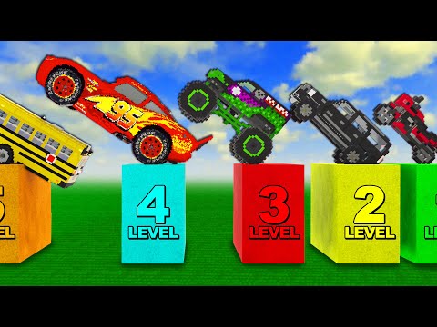 Testing Cars vs MASSIVE POTHOLES in Teardown