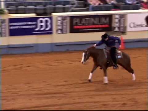 Lil star stepper 2008 NRHA ltd open futurity champion.wmv