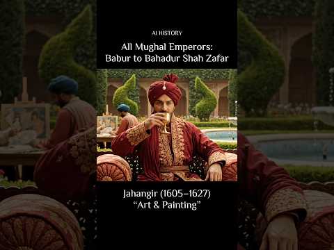 Mughal Emperors in 60 Seconds | From Babur to Bahadur Shah Zafar #shorts #aihistory