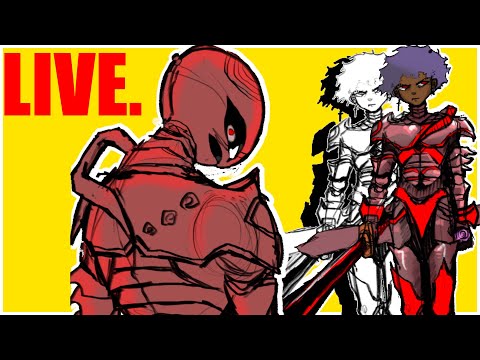 Live Drawing After Work Because I Cant Sleep