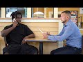 ACTING HOOD AT JOB INTERVIEW