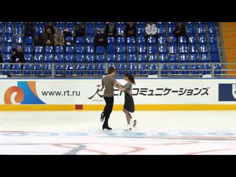 Ilinykh-Katsalapov, FD at practice (Rostelecom Cup 2012)