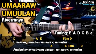 Umaaraw Umuulan - Rivermaya (Guitar Chords Tutorial with Lyrics)