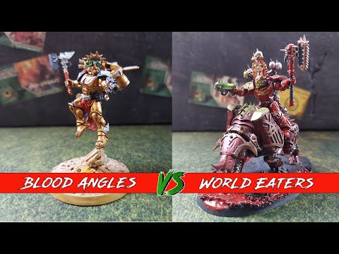 Blood Angels v World Eaters - 10th edition Warhammer 40k Battle Report