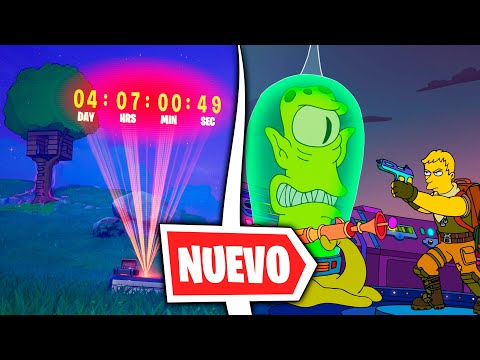 🤯Debes ver esto ANTES del EVENTO FINAL de Fortnite x Los Simpson🤯