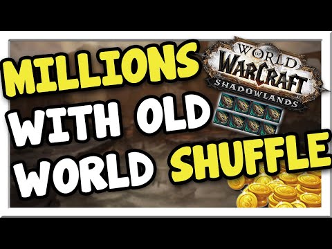 Make 200-460k with this Bag Shuffle! | Shadowlands | WoW Gold Making Guide