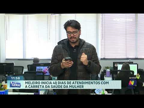 Meleiro inicia 40 dias de atendimentos na Carreta da Mulher