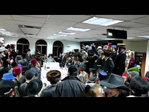 Purim 5779 With Nadvorna Beitar Rebbe