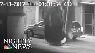 Parking Garage Plunge: Car Falls Seven Stories | NBC Nightly News