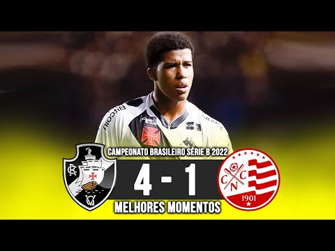 VASCO 4 X 1 NÁUTICO | MELHORES MOMENTOS | CAMPEONATO BRASILEIRO SÉRIE B 2022 - 16/09/2022