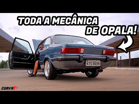 Um legítimo Chepala! Todos os detalhes de um Chevette com motor/transmissão  de Opala!