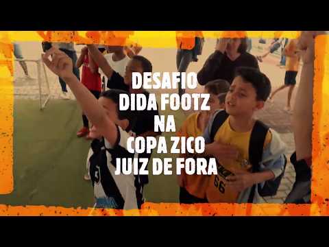 DIDA FOOTZ  FREESTYLE EM UM DIVERTIDO DESAFIO NA COPA ZICO JUIZ DE FORA