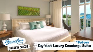 Key West Luxury One Bedroom Concierge Suite 1B2 | Beaches Turks & Caicos | Full Tour & Review 4K