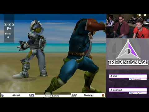 Atomsk (Wolf) vs Chaloopy (Falcon)  - Thwacked P+ Losers Quarters