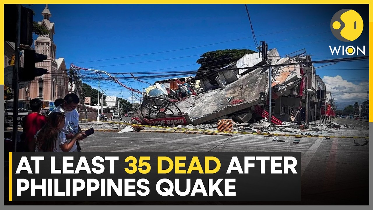 Philippines Earthquake: Buildings in General Santos City Turned to Rubble by Earthquake | WION