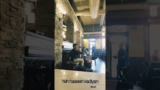 Puthu vellai mazhai| yeh haseen vadiyan| Flute &amp; Violin cover #arrahman #puthuvellaimazhai