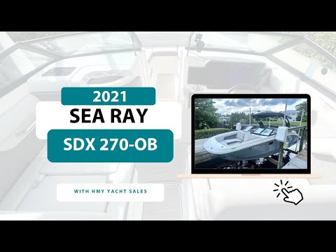 Sea Ray SDX 270-OB video