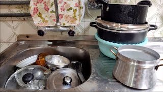 dishwashing - where warm water meets quiet hands, and the mess gently disappears