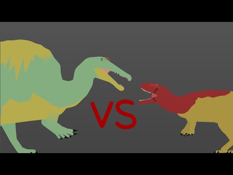 Spinosaurus vs Sinraptor