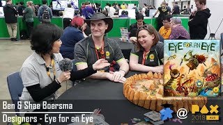 PAX Australia 2018 – Eye for an Eye with designers Ben & Shae Boersma