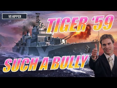 Tiger '59 Is Such A Bully (World of Warships: Legends)