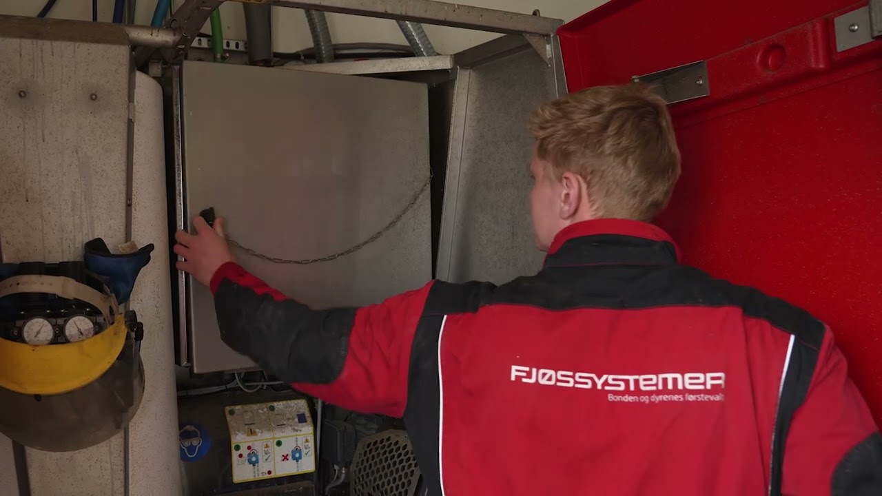 Tilbakestill Lely A5 melkerobot