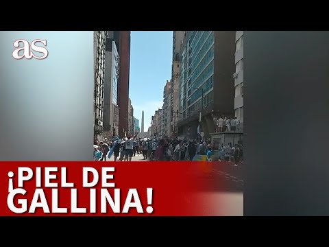 ASÍ sonó BUENOS AIRES en el momento que ARGENTINA se proclama CAMPEONA DEL MUNDIAL | Diario As