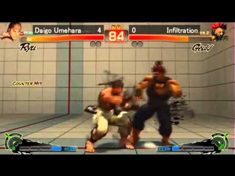 MadCatz Unveiled: Daigo (Ryu) vs Infiltration (Akuma) FT10 Part.1