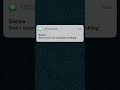 Karma Whatsapp Status Whatsappstatus Karma
